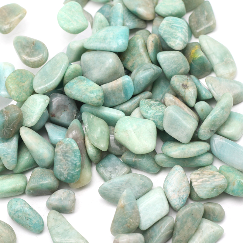 아마조나이트 보석자갈 10~20mm (500g) HSRO-201044