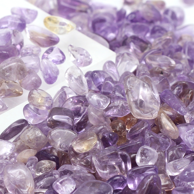 아메트린 보석자갈 7~12mm (500g) HSRO-201045