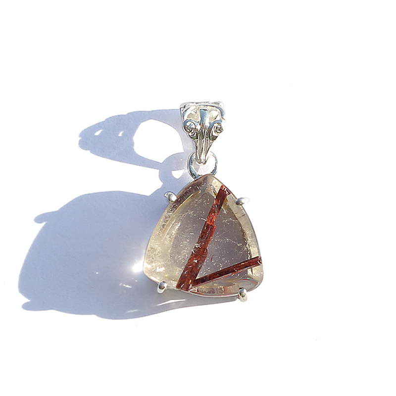 녹렴석 에피도트 펜던트(18*23mm) HSPP-201129 C