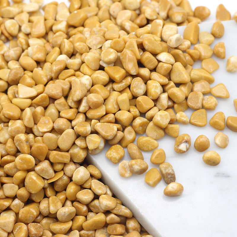 황옥 보석자갈 4~7mm (500g) HSRO-201052