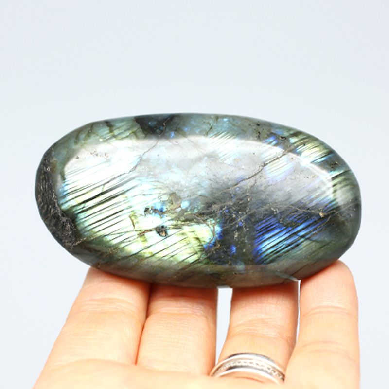 라브라도라이트 팜스톤 HSROU-233464 C