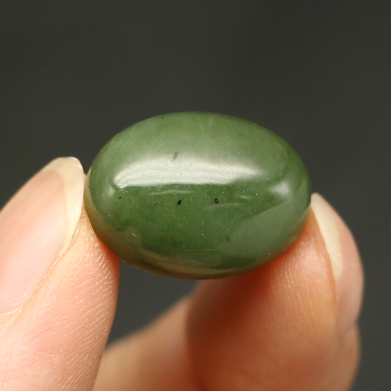 그린제이드(녹옥) 오발 컷팅 세트 HSCT-240011 Q