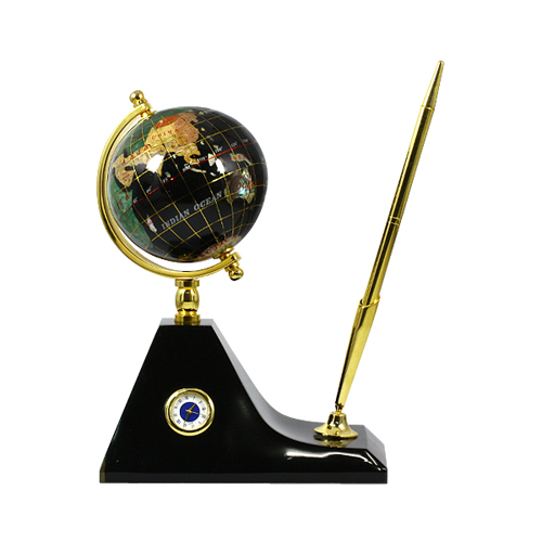 천연보석 지구본 (8cm) HSBE-021