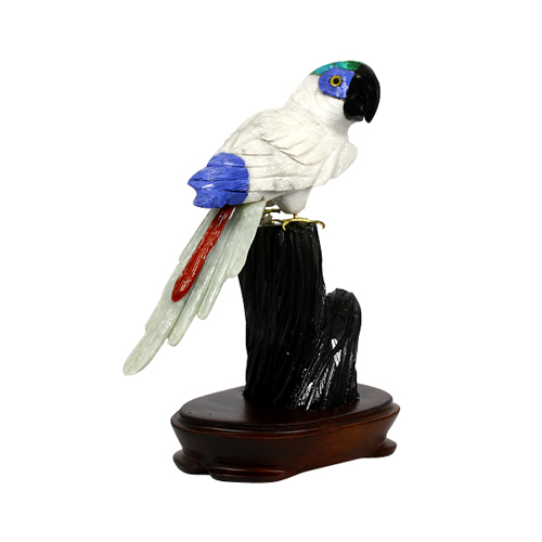 앵무새 관상석 (118*180mm) HSAN-1670Q