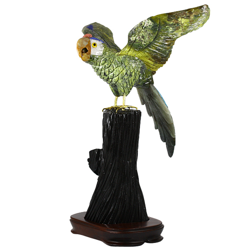 앵무새 관상석 (280*360mm) HSAN-1668Q