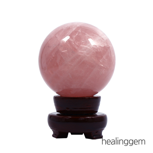 장미수정볼 (7.1cm)  HSB-1711