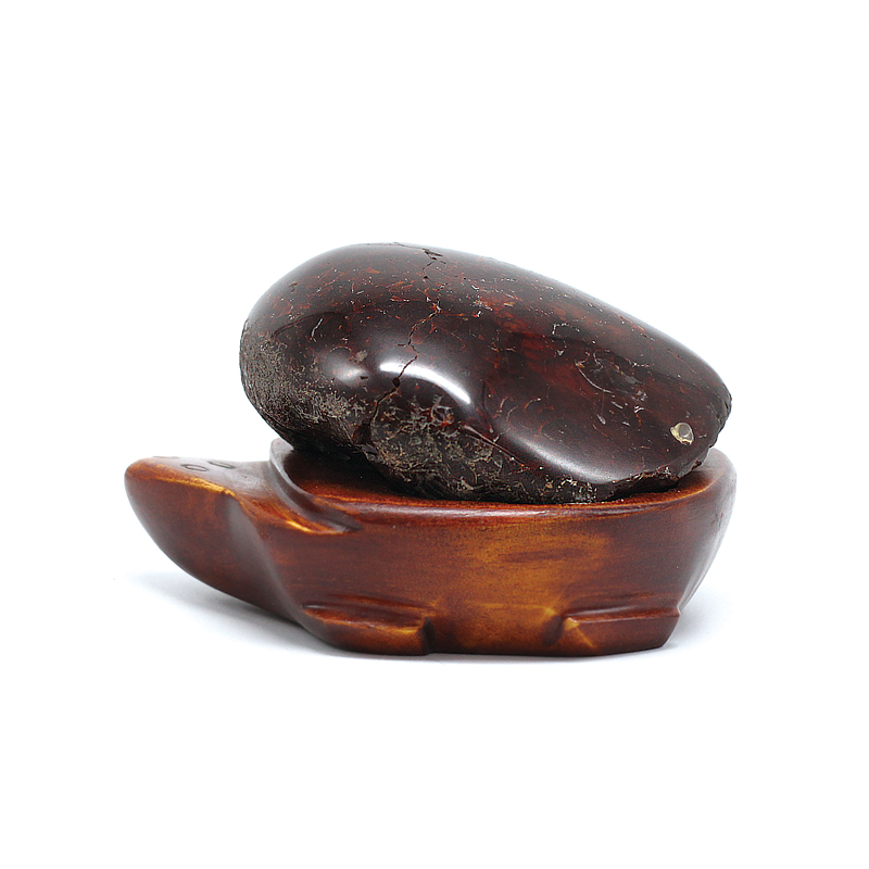 카넬리안 귀갑석 거북이 관상석 (152*75mm) HSP-200089 CQ